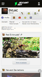 Mobile Screenshot of dvliac.deviantart.com
