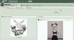 Desktop Screenshot of magiksalem.deviantart.com