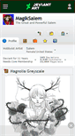 Mobile Screenshot of magiksalem.deviantart.com