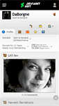 Mobile Screenshot of daborgne.deviantart.com