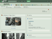 Tablet Screenshot of naalsi2o6.deviantart.com