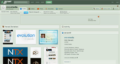 Desktop Screenshot of evo-emedia.deviantart.com