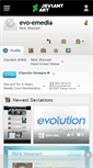 Mobile Screenshot of evo-emedia.deviantart.com