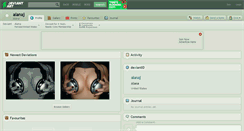 Desktop Screenshot of alanaj.deviantart.com