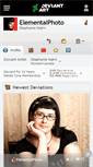 Mobile Screenshot of elementalphoto.deviantart.com