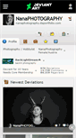 Mobile Screenshot of nanaphotography.deviantart.com
