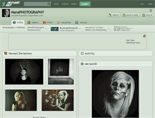 Tablet Screenshot of nanaphotography.deviantart.com