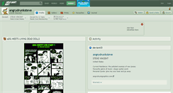 Desktop Screenshot of angrydrunksteve.deviantart.com