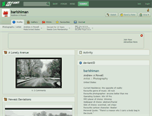 Tablet Screenshot of barishiman.deviantart.com