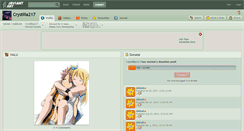 Desktop Screenshot of crystilia217.deviantart.com
