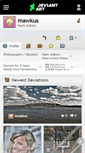 Mobile Screenshot of mawkus.deviantart.com
