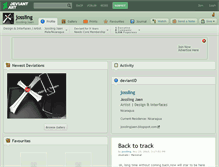Tablet Screenshot of jossling.deviantart.com