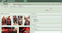 Desktop Screenshot of daxberen.deviantart.com