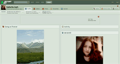 Desktop Screenshot of izabella-leah.deviantart.com