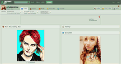 Desktop Screenshot of emaleexrose.deviantart.com
