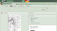 Desktop Screenshot of heero-x-duo-club.deviantart.com