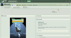 Desktop Screenshot of mitternacht.deviantart.com