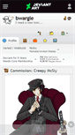 Mobile Screenshot of bwargle.deviantart.com