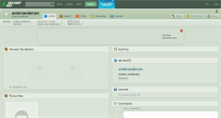 Desktop Screenshot of andersandersen.deviantart.com