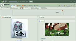Desktop Screenshot of foxymitts.deviantart.com