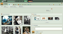 Desktop Screenshot of lonaaya.deviantart.com