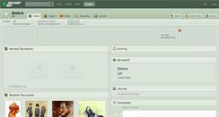 Desktop Screenshot of jbslave.deviantart.com