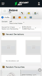 Mobile Screenshot of jbslave.deviantart.com