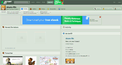 Desktop Screenshot of akuno-rin.deviantart.com