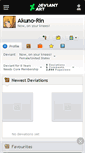 Mobile Screenshot of akuno-rin.deviantart.com