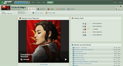 Desktop Screenshot of circle-of-magi.deviantart.com