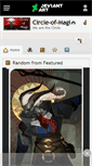 Mobile Screenshot of circle-of-magi.deviantart.com