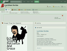 Tablet Screenshot of les-enfant-terrible.deviantart.com