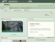 Tablet Screenshot of mafraser1.deviantart.com