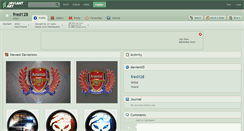 Desktop Screenshot of fred128.deviantart.com
