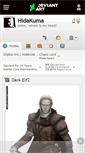 Mobile Screenshot of hidakuma.deviantart.com