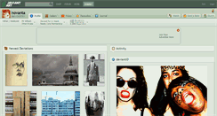 Desktop Screenshot of novanta.deviantart.com