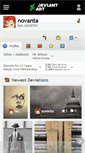 Mobile Screenshot of novanta.deviantart.com