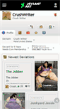 Mobile Screenshot of crushwriter.deviantart.com