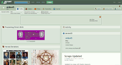 Desktop Screenshot of ordos45.deviantart.com