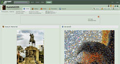 Desktop Screenshot of mustafasezer.deviantart.com