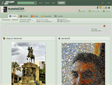 Tablet Screenshot of mustafasezer.deviantart.com