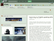 Tablet Screenshot of djfragas.deviantart.com