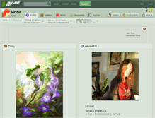 Tablet Screenshot of kir-tat.deviantart.com