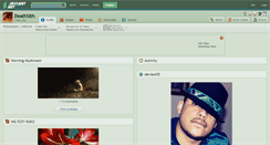 Desktop Screenshot of deathsith.deviantart.com