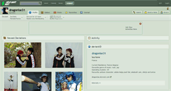 Desktop Screenshot of dragonise31.deviantart.com