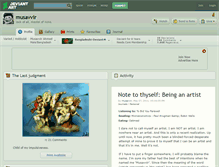 Tablet Screenshot of musavvir.deviantart.com