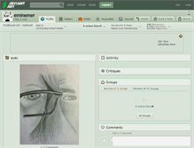 Tablet Screenshot of eminemer.deviantart.com