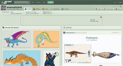 Desktop Screenshot of americanhybrid.deviantart.com