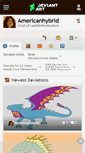 Mobile Screenshot of americanhybrid.deviantart.com