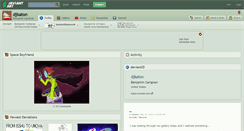 Desktop Screenshot of djkaton.deviantart.com